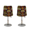 Red Tiger Tattoo Pattern Print Bar Stool Covers