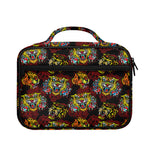 Red Tiger Tattoo Pattern Print Briefcase Bible Bag