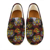 Red Tiger Tattoo Pattern Print Casual Shoes