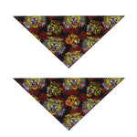 Red Tiger Tattoo Pattern Print Dog Bandana