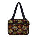 Red Tiger Tattoo Pattern Print Double Strap Bible Bag