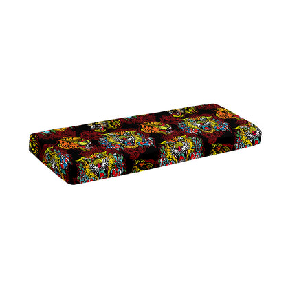Red Tiger Tattoo Pattern Print Piano Keyboard Cover