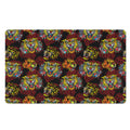 Red Tiger Tattoo Pattern Print Polyester Doormat