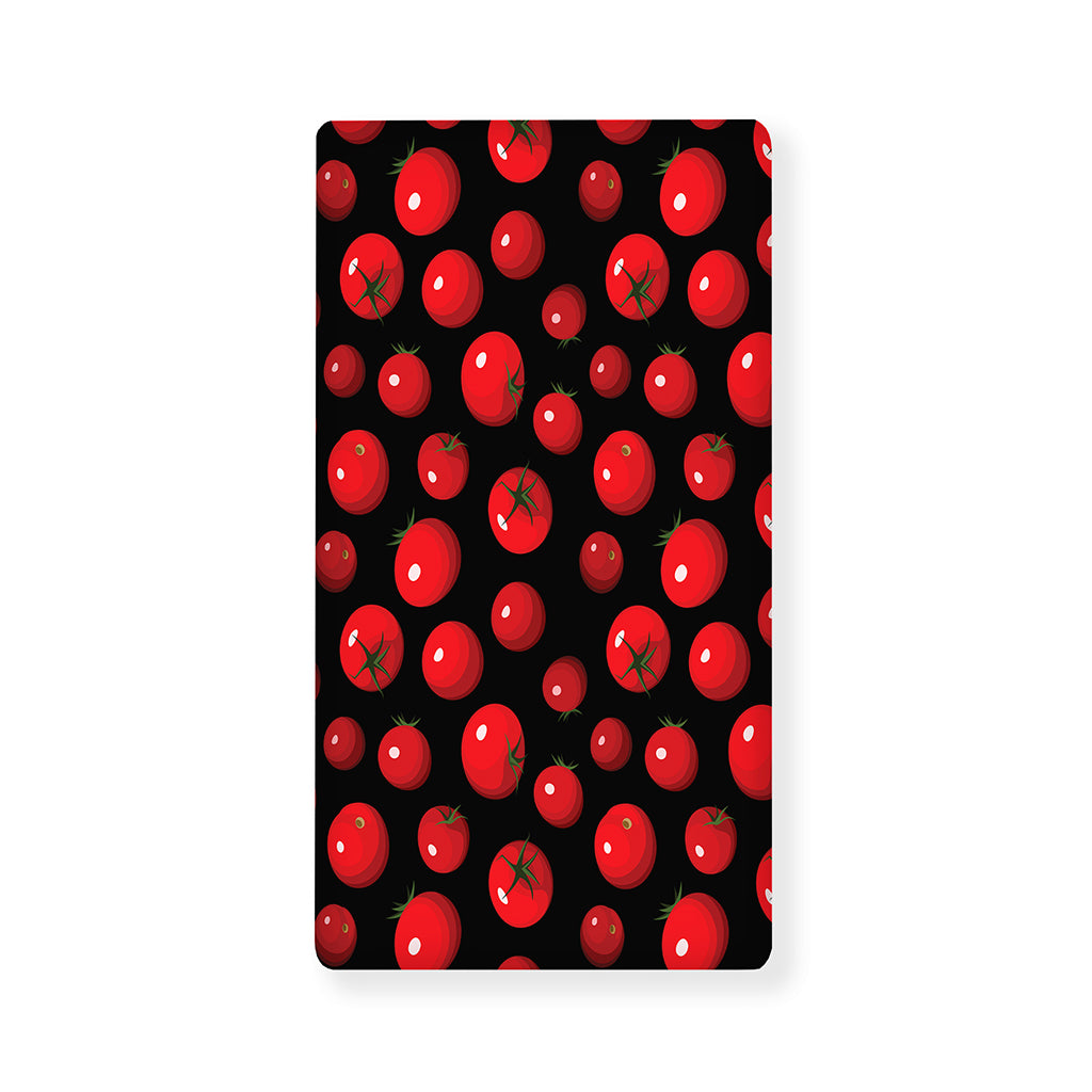Red Tomato Pattern Print Baby Crib Sheet