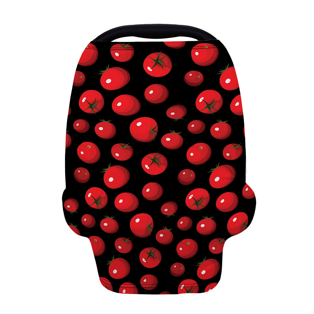 Red Tomato Pattern Print Baby Seat Cover