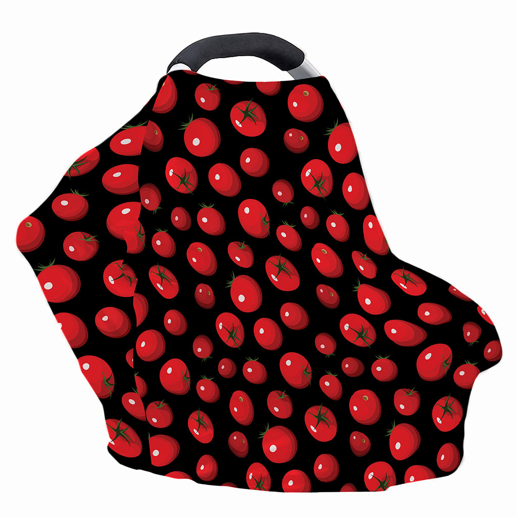 Red Tomato Pattern Print Baby Seat Cover