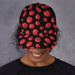 Red Tomato Pattern Print Baseball Cap