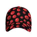 Red Tomato Pattern Print Baseball Cap
