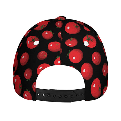 Red Tomato Pattern Print Baseball Cap