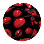 Red Tomato Pattern Print Basketball