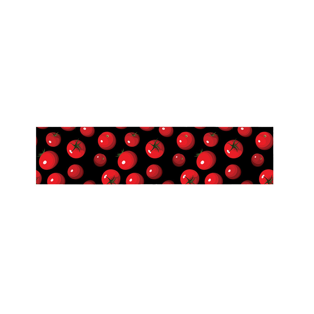 Red Tomato Pattern Print Bed Runner