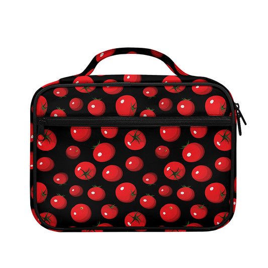 Red Tomato Pattern Print Briefcase Bible Bag