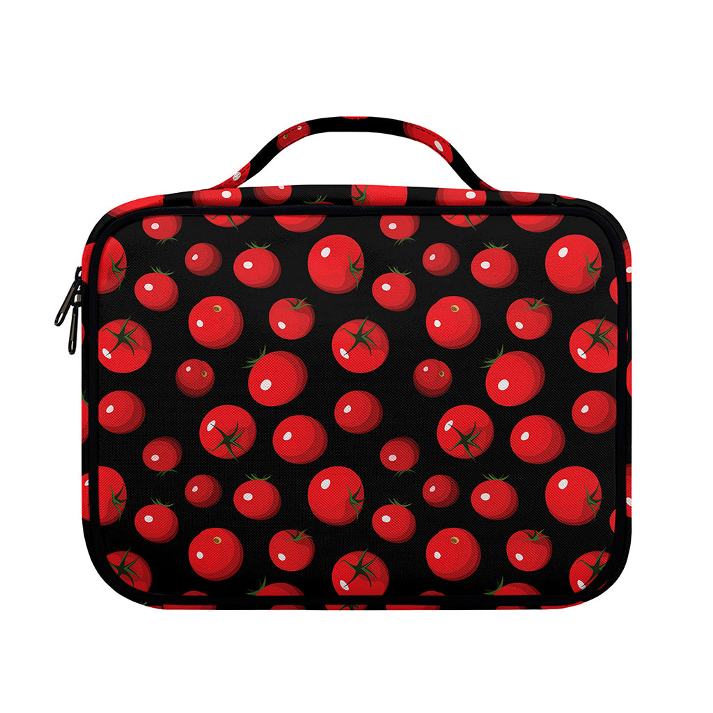 Red Tomato Pattern Print Briefcase Bible Bag