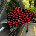 Red Tomato Pattern Print Car Side Mirror Covers