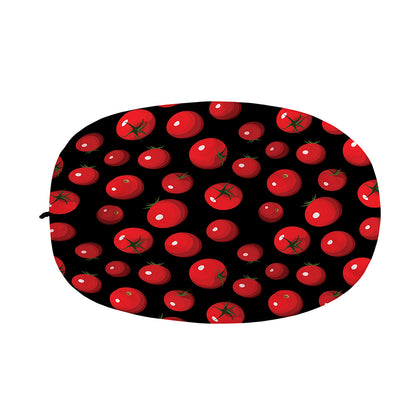 Red Tomato Pattern Print Car Side Mirror Covers