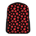 Red Tomato Pattern Print Casual Backpack