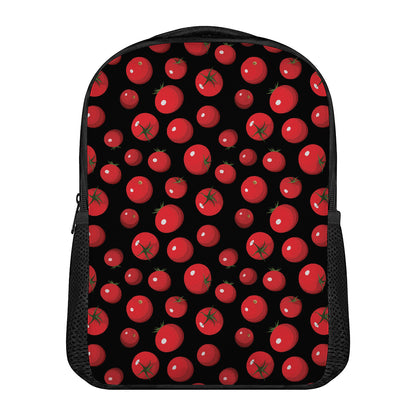 Red Tomato Pattern Print Casual Backpack