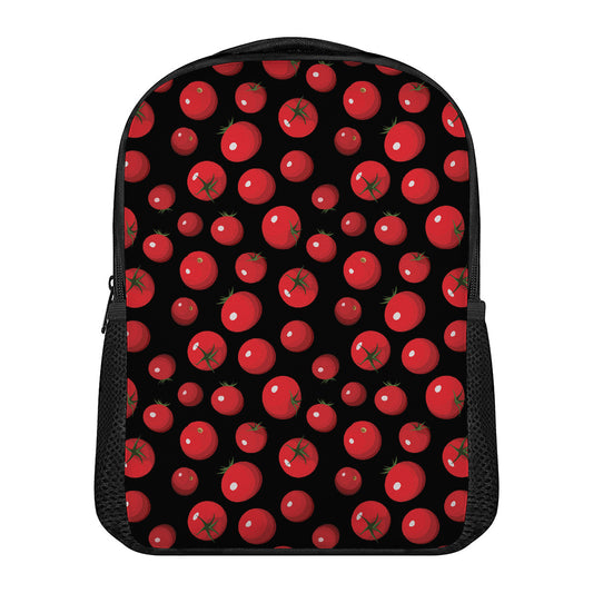Red Tomato Pattern Print Casual Backpack