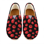 Red Tomato Pattern Print Casual Shoes