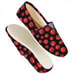 Red Tomato Pattern Print Casual Shoes