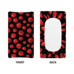 Red Tomato Pattern Print Changing Pad Cover