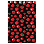Red Tomato Pattern Print Curtain