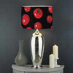 Red Tomato Pattern Print Drum Lamp Shade