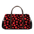Red Tomato Pattern Print Duffel Bag