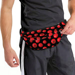 Red Tomato Pattern Print Fanny Pack