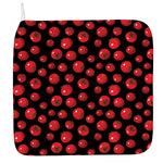 Red Tomato Pattern Print Hand Towel