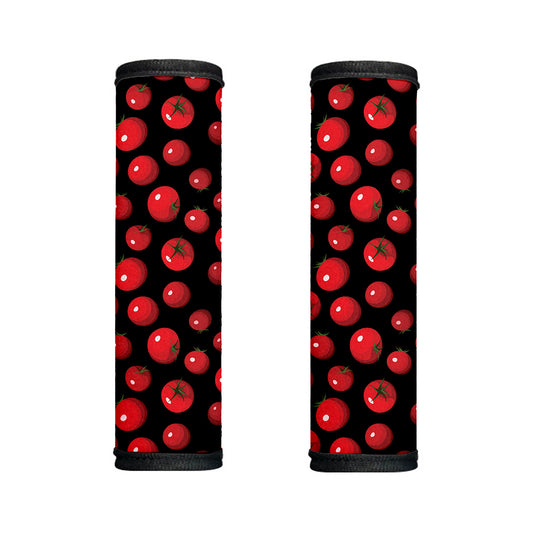 Red Tomato Pattern Print Handle Covers