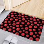 Red Tomato Pattern Print Indoor Door Mat