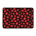 Red Tomato Pattern Print Kitchen Mat