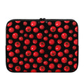 Red Tomato Pattern Print Laptop Sleeve