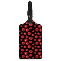 Red Tomato Pattern Print Luggage Tag