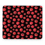 Red Tomato Pattern Print Mouse Pad