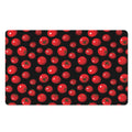 Red Tomato Pattern Print Polyester Doormat