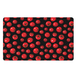 Red Tomato Pattern Print Polyester Doormat