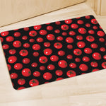 Red Tomato Pattern Print Polyester Doormat