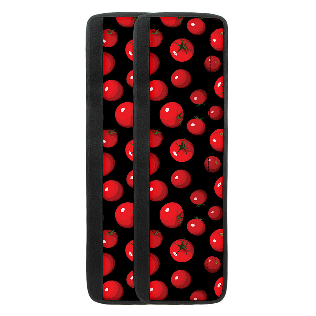 Red Tomato Pattern Print Refrigerator Handle Covers
