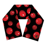 Red Tomato Pattern Print Scarf