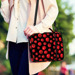 Red Tomato Pattern Print Shoulder Strap Bible Bag