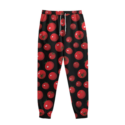 Red Tomato Pattern Print Sweatpants