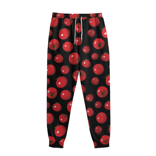 Red Tomato Pattern Print Sweatpants