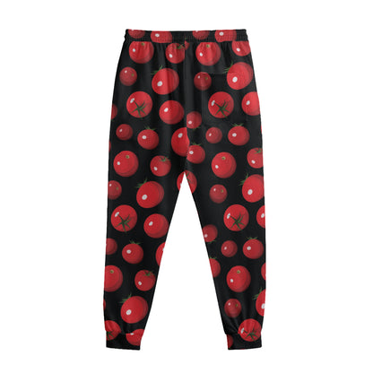 Red Tomato Pattern Print Sweatpants
