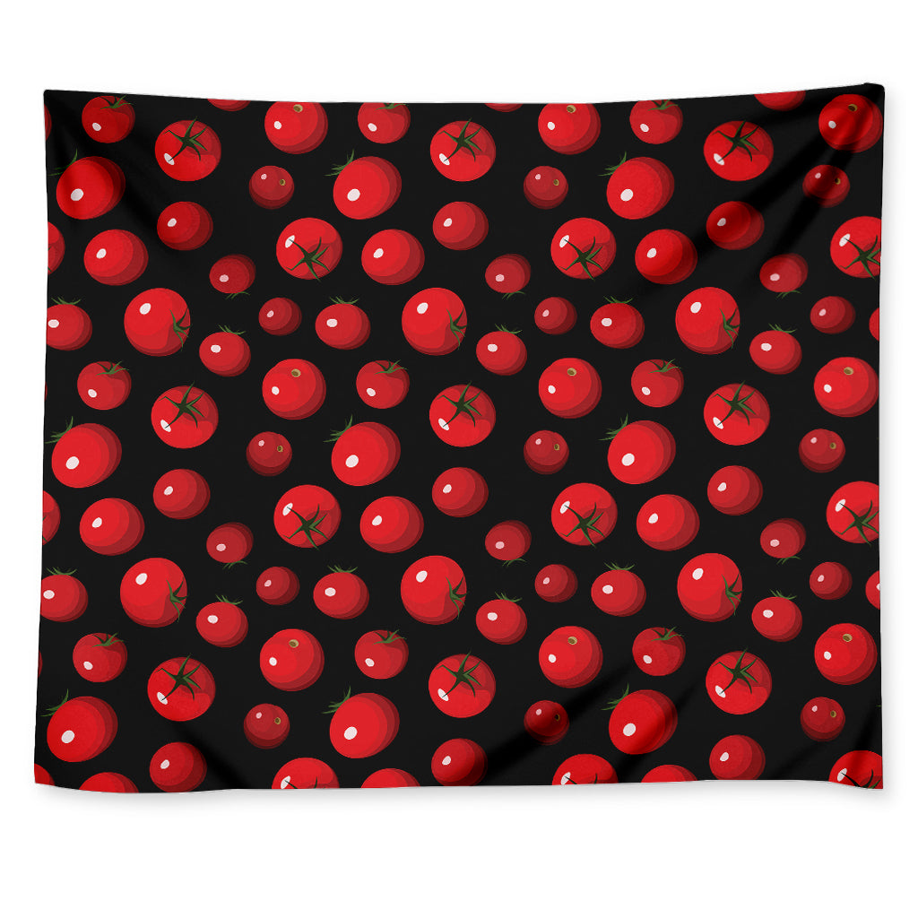 Red Tomato Pattern Print Tapestry