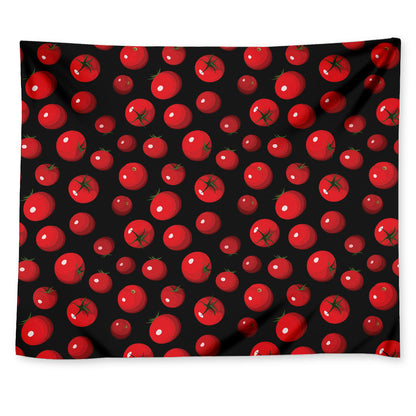 Red Tomato Pattern Print Tapestry