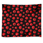 Red Tomato Pattern Print Tapestry