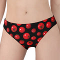 Red Tomato Pattern Print Women's Panties