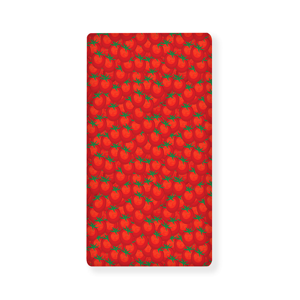 Red Tomatoes Pattern Print Baby Crib Sheet